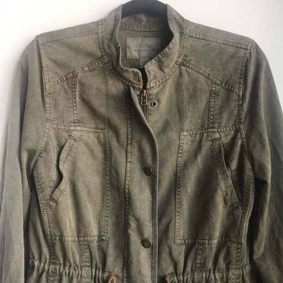 Hinge Green Anorak Utility Jacket - Picture 6 of 9